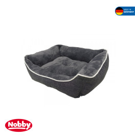 COMFORT BED SQUARE CLASSIC "ARNO" GREY L X B X H: 52 X 41 X 16 CM