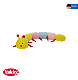 PLUSH CATERPILLAR, MULTI SQUEACKER 71 CM