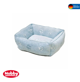 COMFORT BED SQUARE CLASSIC "PAW" GREY L X W X H: 70 X 60 X 20 CM