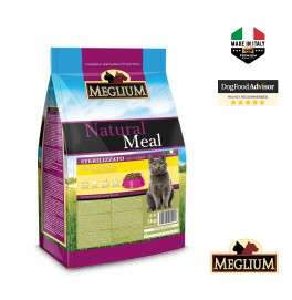 MEGLIUM CAT ADULT STERILIZED CHICKEN AND FISH 3KG