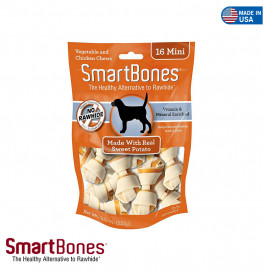 SMART BONES SWEET POTATO MINI 16 PIECES